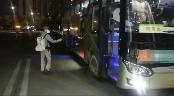 深圳企業復工復產，公司班車疫情防控不放松